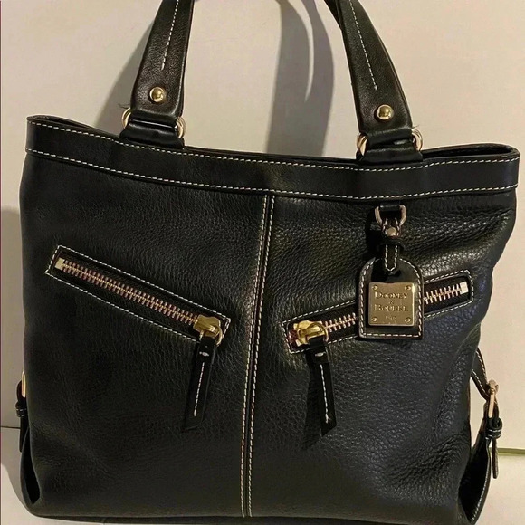 Dooney & Bourke Black leather hobo handbag - Picture 13 of 14